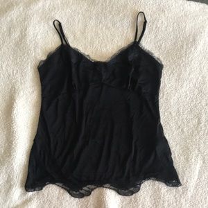 Hurley Top w/ Lace Trimming